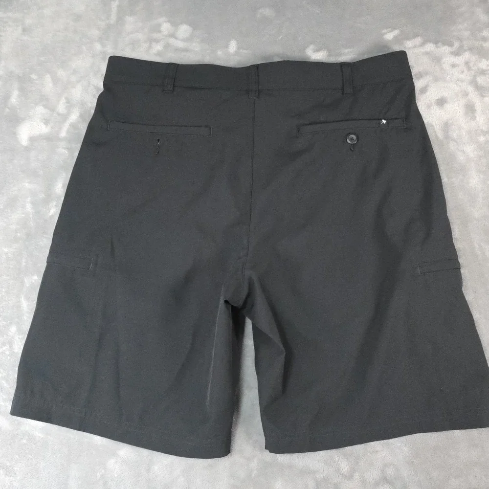 Birdie Bound Golf Shorts Black Men's US Size 34 9 Inch Inseam